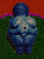 Venus-v-Willendorf-blau                                                             